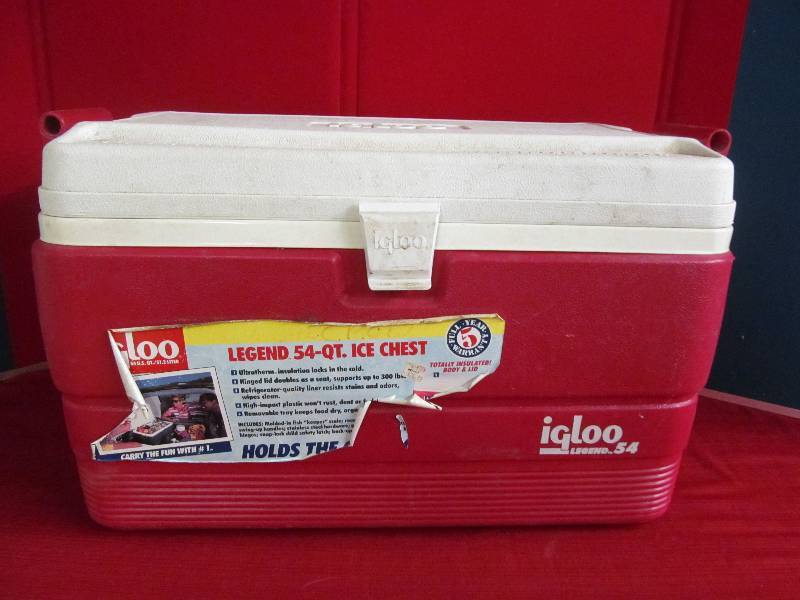 54 qt igloo cooler