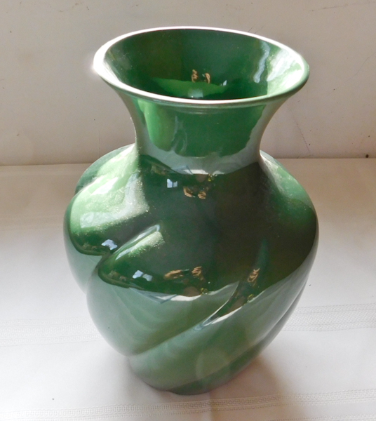 Red Wing Pottery Vintage Vase 1590 Green Twc Bluemoon Life Long