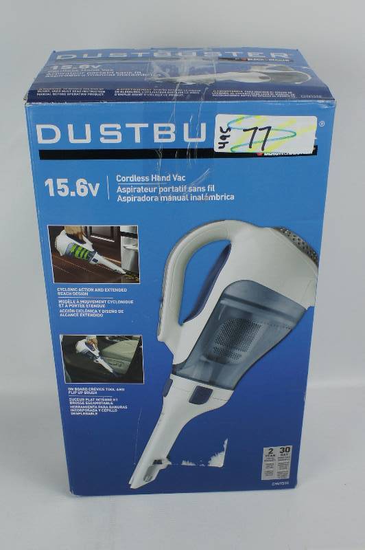 Black+Decker CHV1510 Dustbuster 15.6-Volt Cordless Cyclonic Hand Vacuum ...