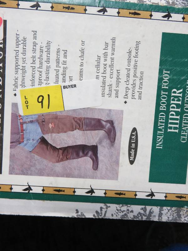 red ball hip waders
