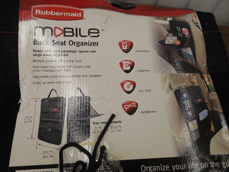 Rubbermaid Auto Back Seat Organizer