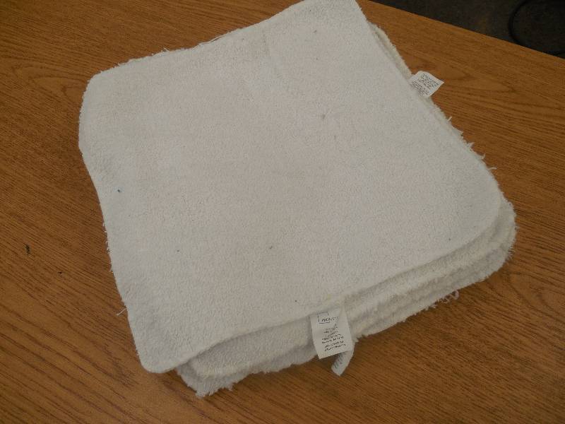 (15) NEW White Wash Cloth Lot