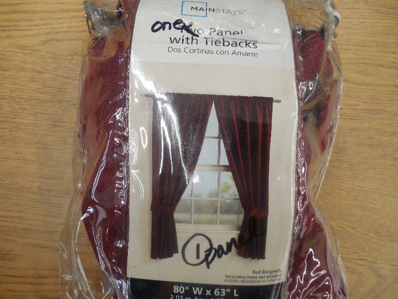 Mainstays Curtain Panel 80