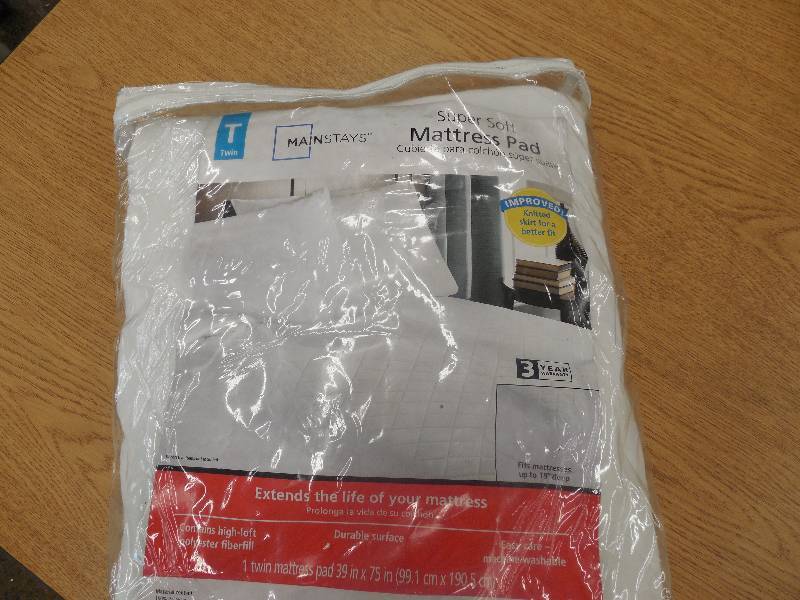 Mainstays Super Soft Twin Mattress Pad