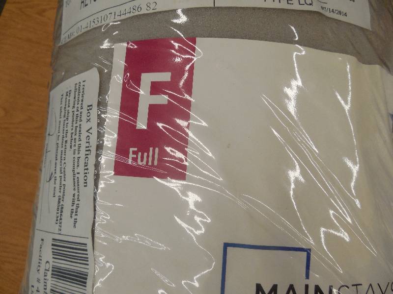 Mainstays 1.5 Memory Foam Mattress Topper