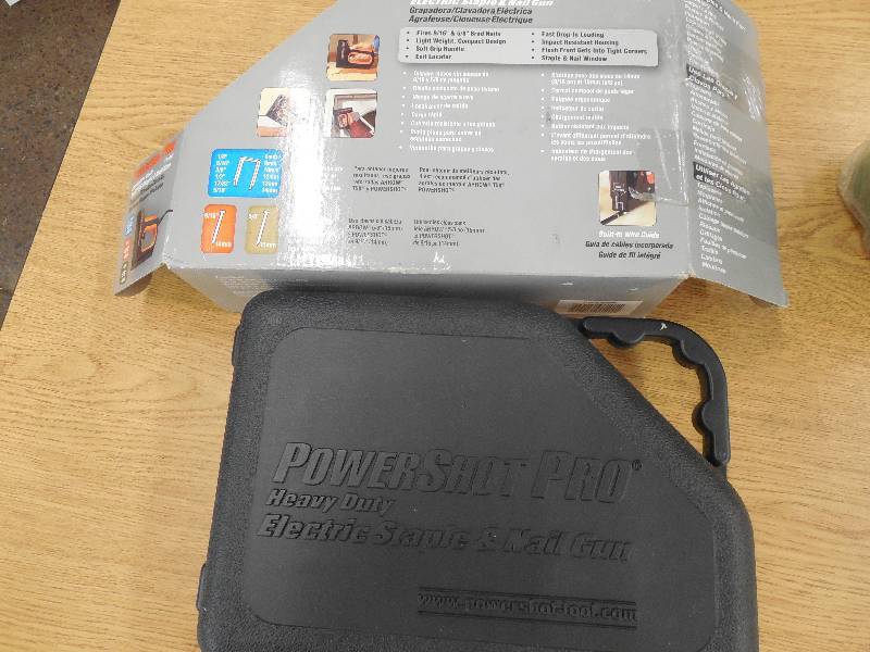 POWERSHOT PRO STAPLE & NAIL GUN