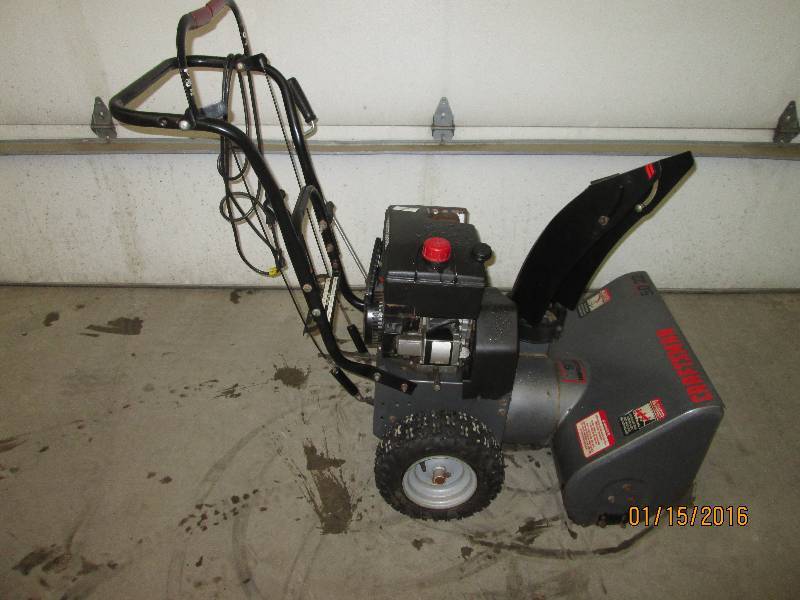 Craftsman 5HP Two-Stage Snowblower,... | LE January Snowblowers | K-BID