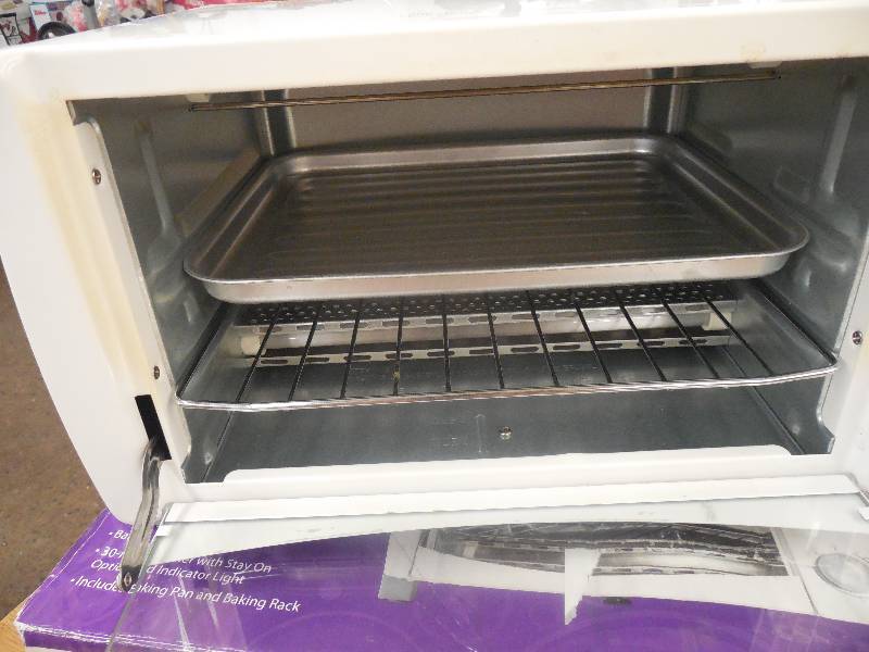 Rival 4 Slice Toaster Oven White Little Bit Of Everything
