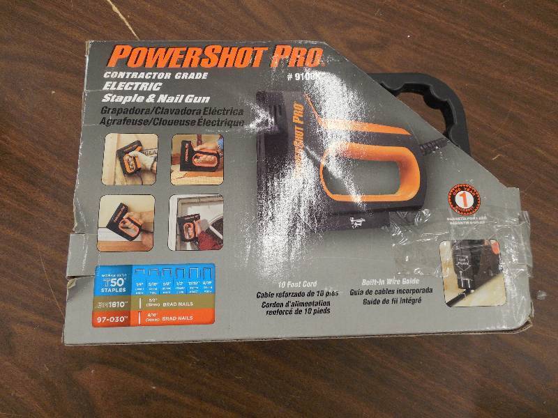 powershot pro electric staple gun