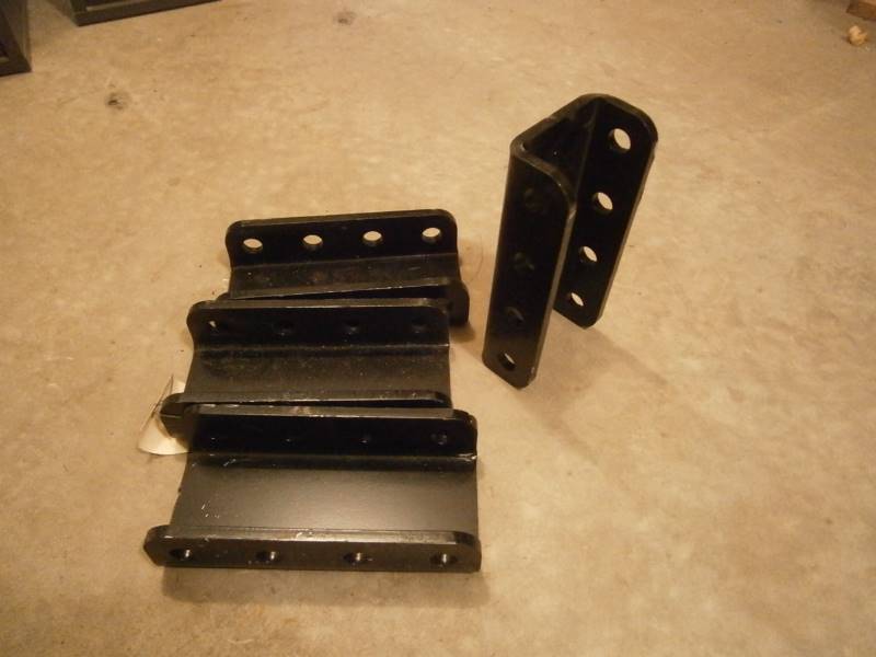 Adjustable weld on hitch plate Trailer Buisness Liquidation KBID