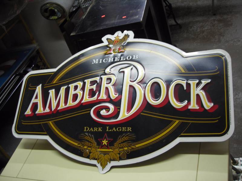 Michelob Amber Bock Neon Sign - collectibles - by owner - sale - craigslist