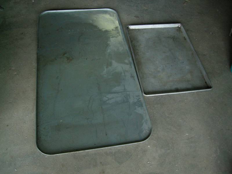 2 Drip Pans Dump Trailer, Van, Automotive / Contractor Tools