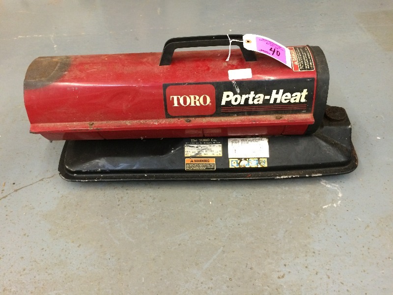 Toro Porta-Heat Oil Tube Heater / Construction Heater | Warehouse