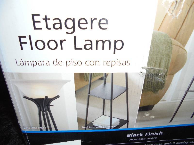 Mainstays Etagere Floor Lamp January Consignment 4 K Bid