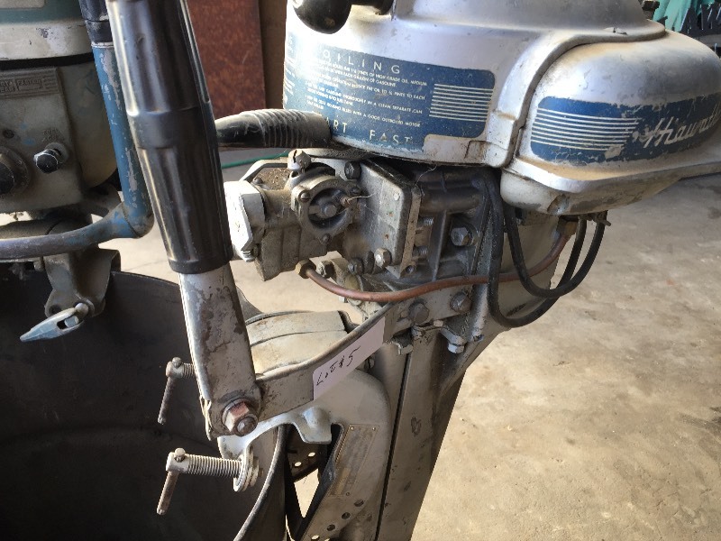 5hp Hiawatha outboard motor Outboard boat motors, snowmobile parts