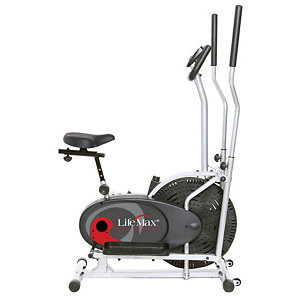 LifeMax 2-in-1 Cardio Elliptical Trainer/Exercise Bike | February Store