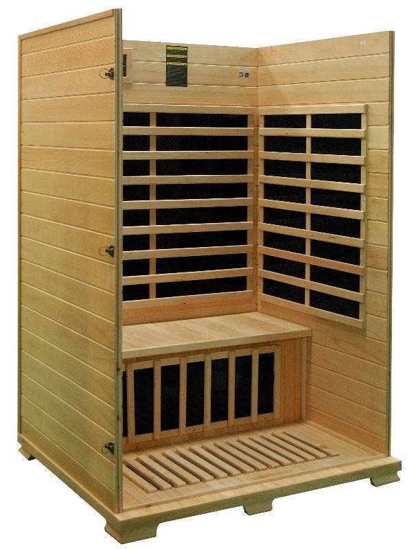 New 2 Person Infrared Sauna New Infrared Saunas, Jetted Tube, Log