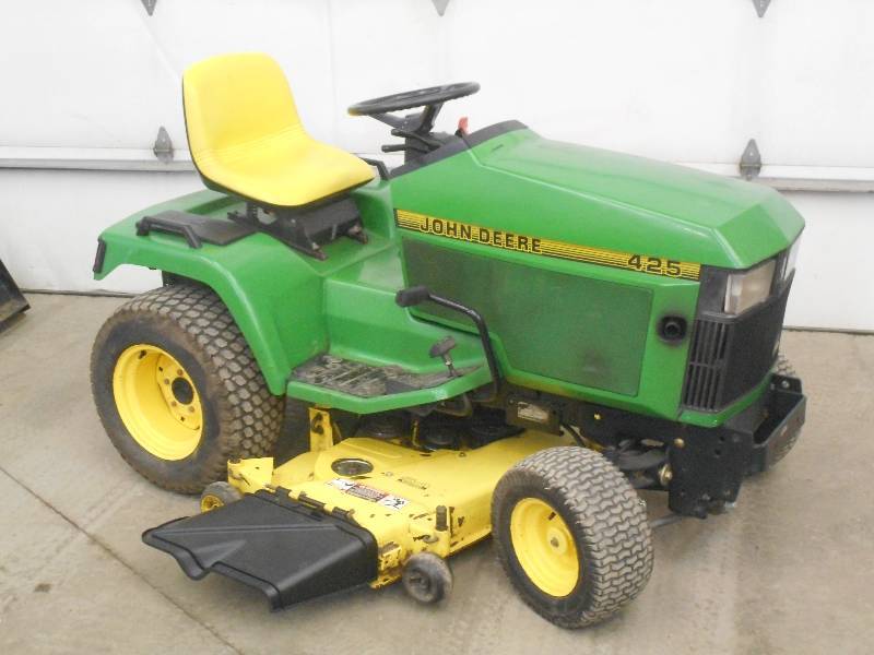 John Deere 425 Lawn Tractor 20hp V Le February Consignments K Bid