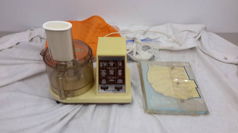 lot 35 image: Food Processor and Driving atlases