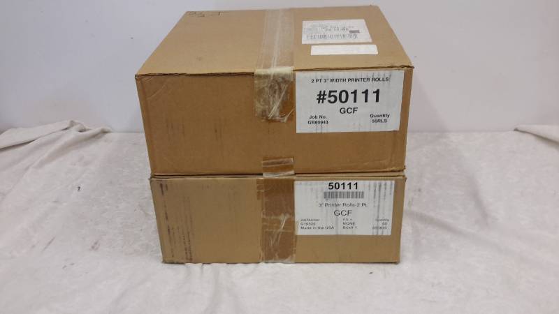 lot 50 image: Receipt paper