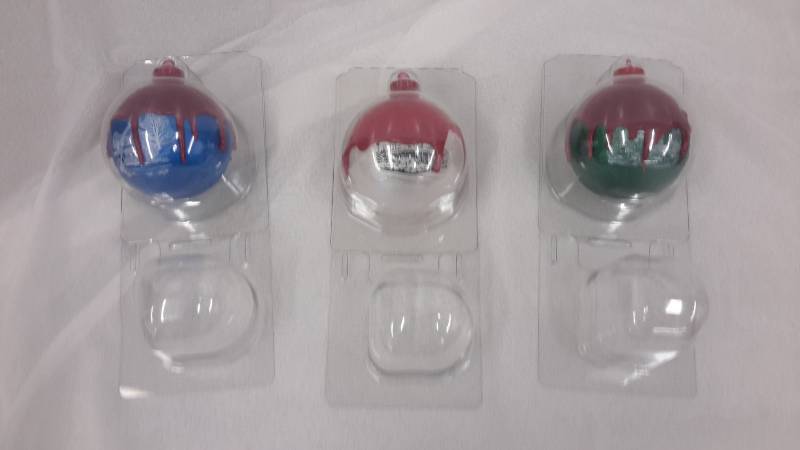 lot 63 image: Hand dipped ornaments