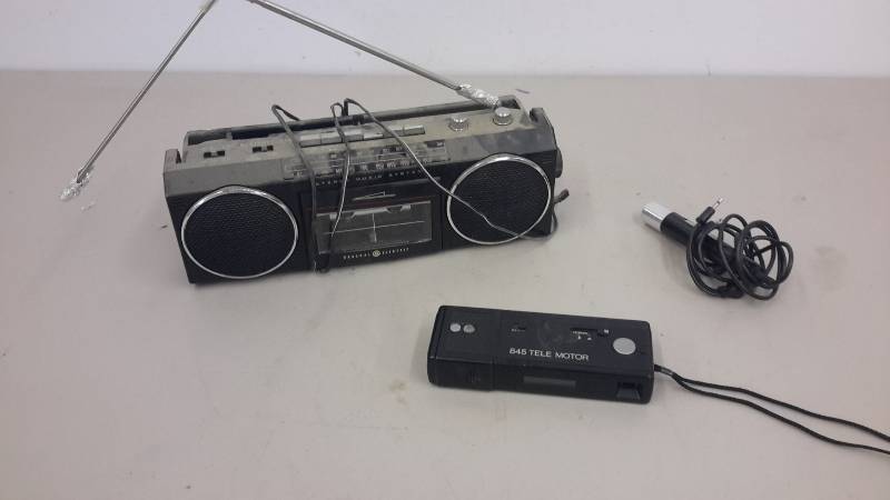 lot 70 image: GE radio, camera, microphone