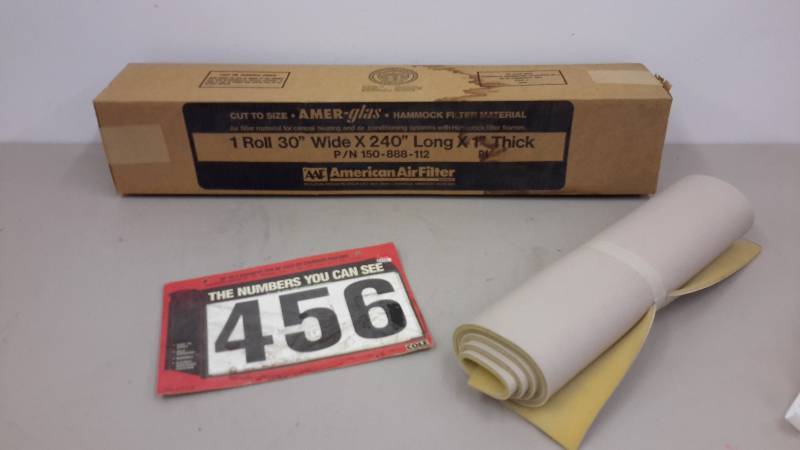 lot 78 image: Filter material, foam, 5.25 numbers