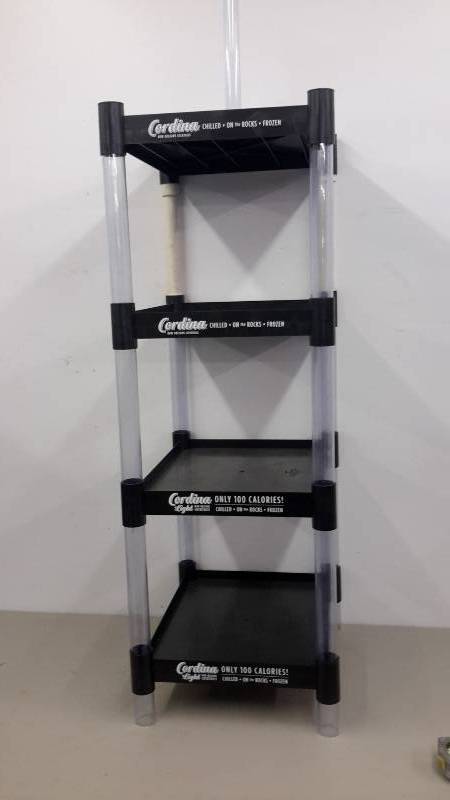 lot 82 image: Plastic shelving