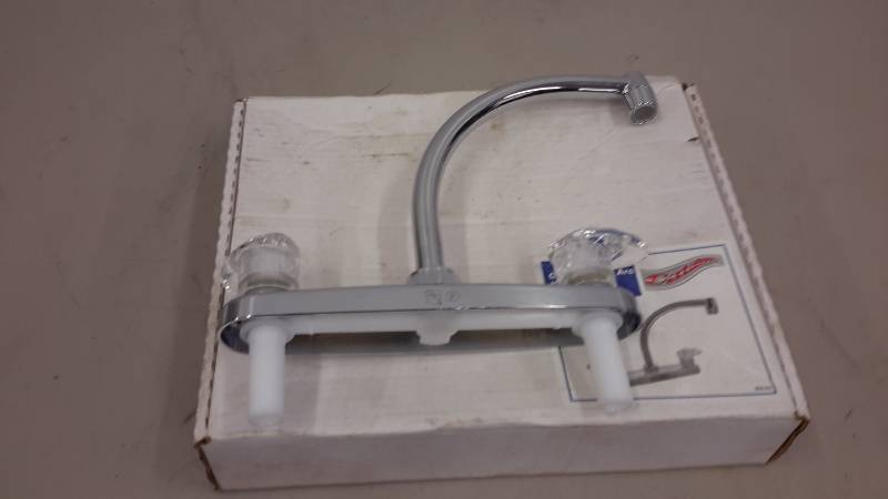 lot 133 image: 8 high arc faucet