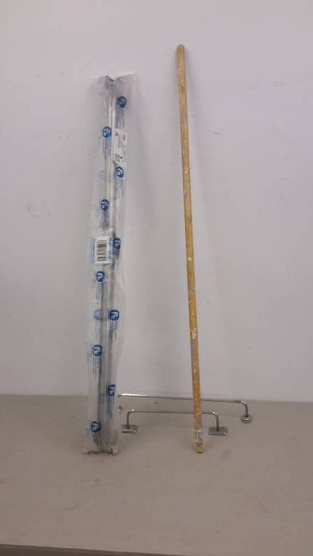 lot 179 image: New in bag Heavy Duty Stainless Steel Grab Bar and more