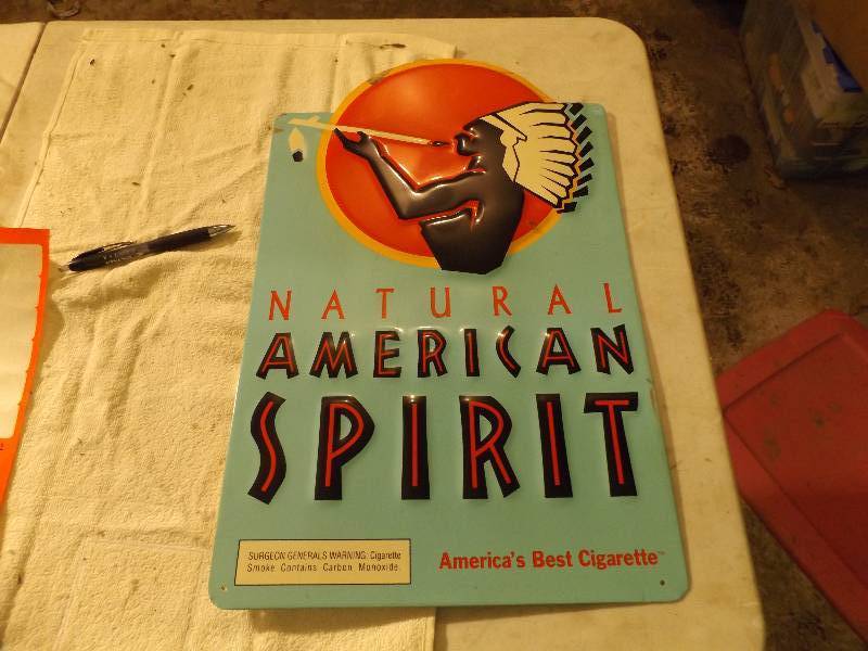 lot 49 image: Metal Sign
