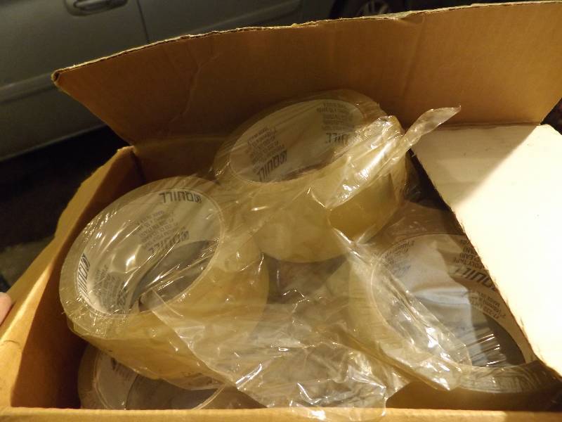 lot 77 image: 34 Rolls of Packing Tape