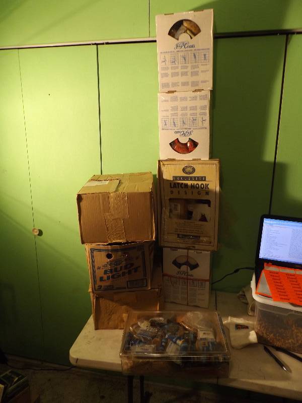 lot 94 image: Latch Hook Sets and Yarn