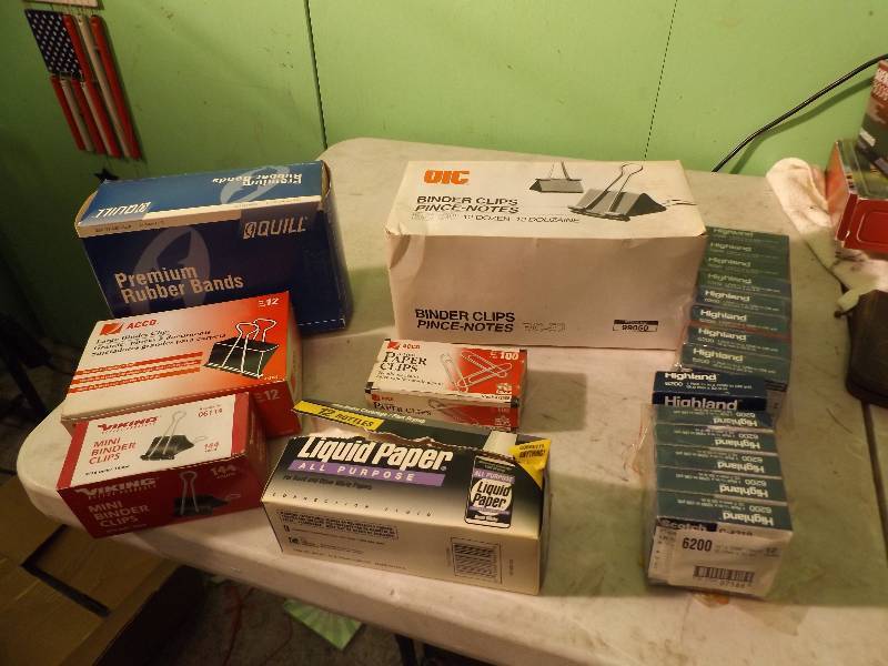 lot 105 image: Office Supplies
