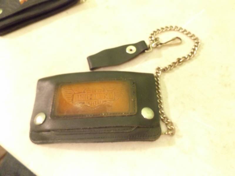 lot 137 image: Harley Davidson Leather Wallet