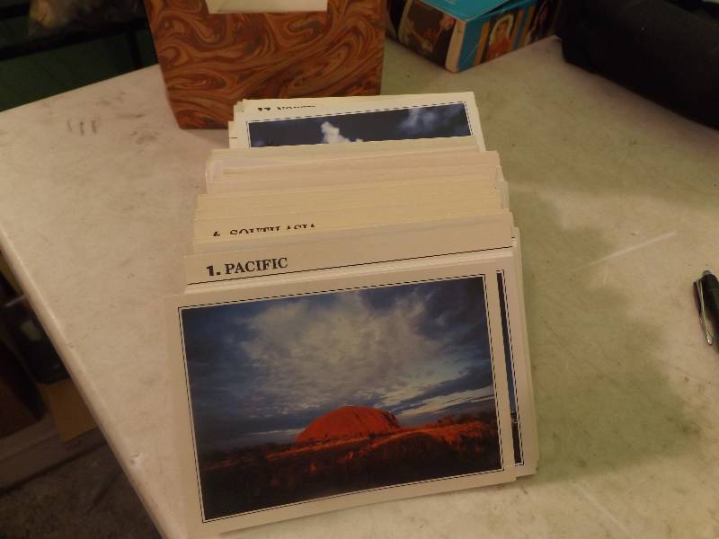 lot 140 image: Cards of History and an Aircraft Guide