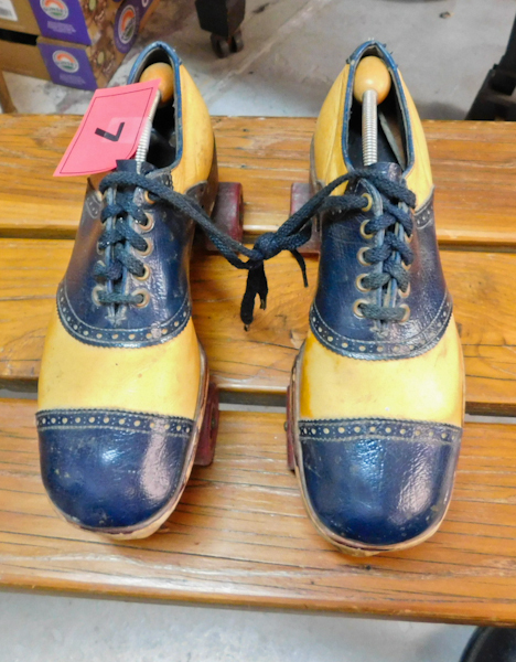 Chicago Skates Saddle Shoes custom made
