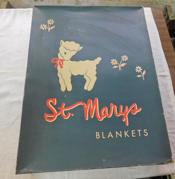 Antique St. Marys Blanket box and Two Capitol Moccasin boxes