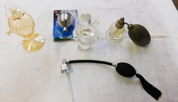 vintage perfume mister bottles
