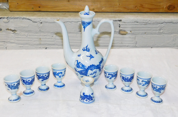 Vintage Japanese tea set