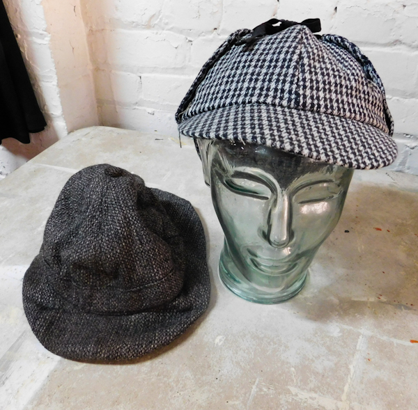 Deerstalker tweed hat