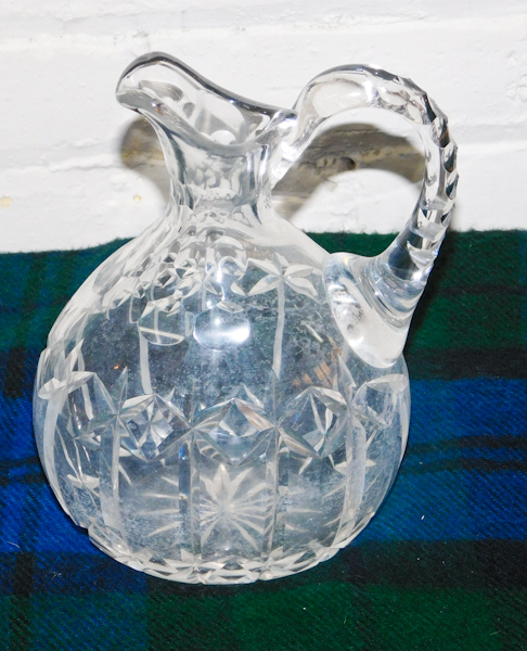 crystal pitcher