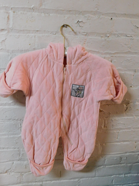 pink one piece layette newborn coat the lullaby club