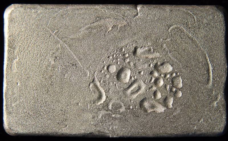 5 TROY Oz. .999 FINE SILVER BAR SILVERTOWNE HAND POURED