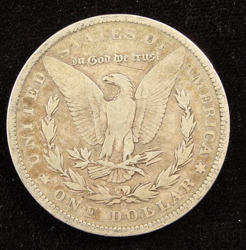 1891-O MORGAN SILVER DOLLAR
