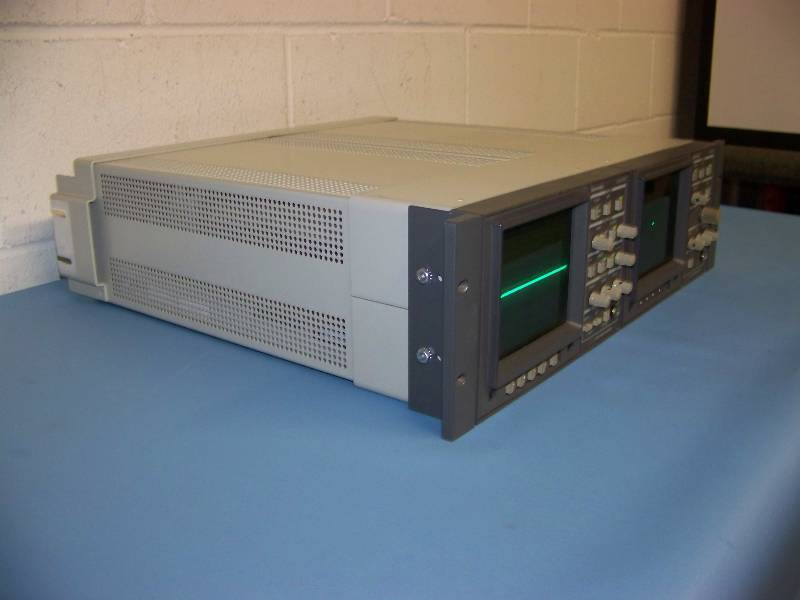 lot 75 image: (1) Tektronix, Waveform Monitor and (1) Tektronix, Vector Scope