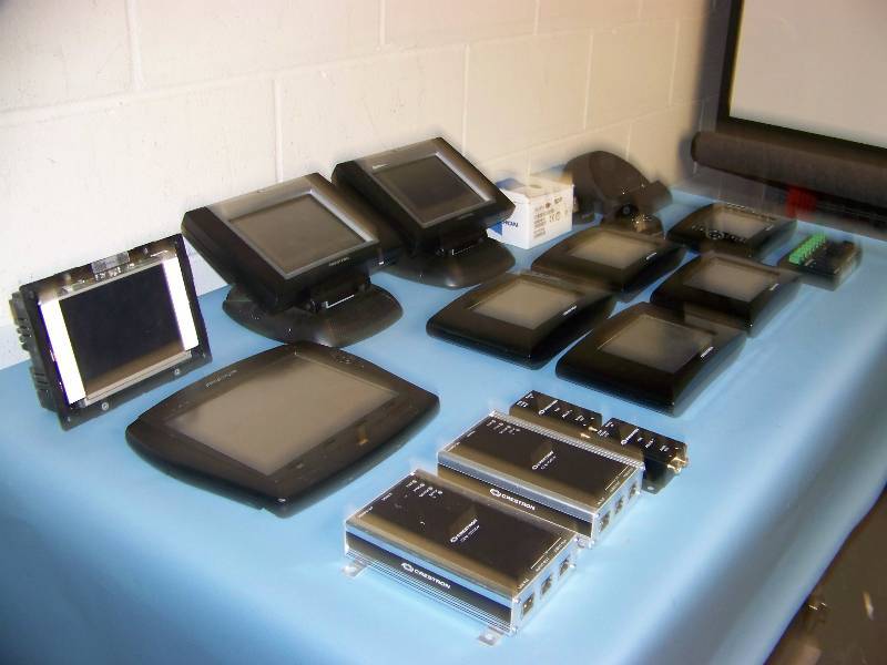 lot 65 image: Crestron, Touch Panels, Docks, iPod Interfaces and more
