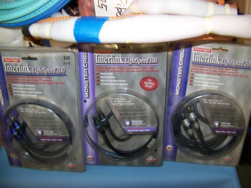 lot 89 image: LARGE lot of Fiber Optic Cable  Wire