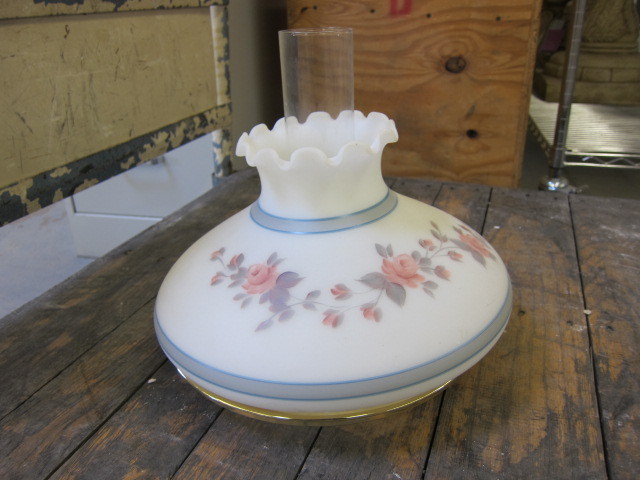 Milk Glass Lamp Shade