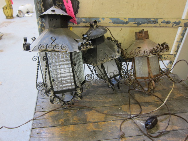 Three Hanging Lamps